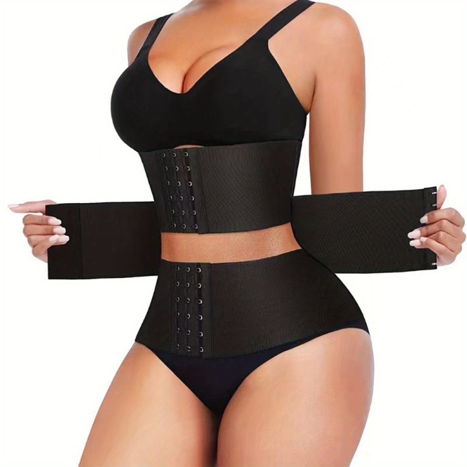 Steel Bone Waist Trainer Cinch Belt - Tummy Control Shapewear for Yoga,  Fitness, and Weight Loss - Large Size Exercise Equipment