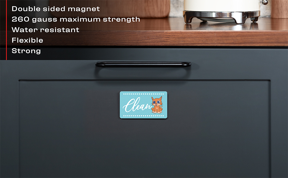 Clean Dirty Dishwasher Magnet – Forget Me Not Magnets