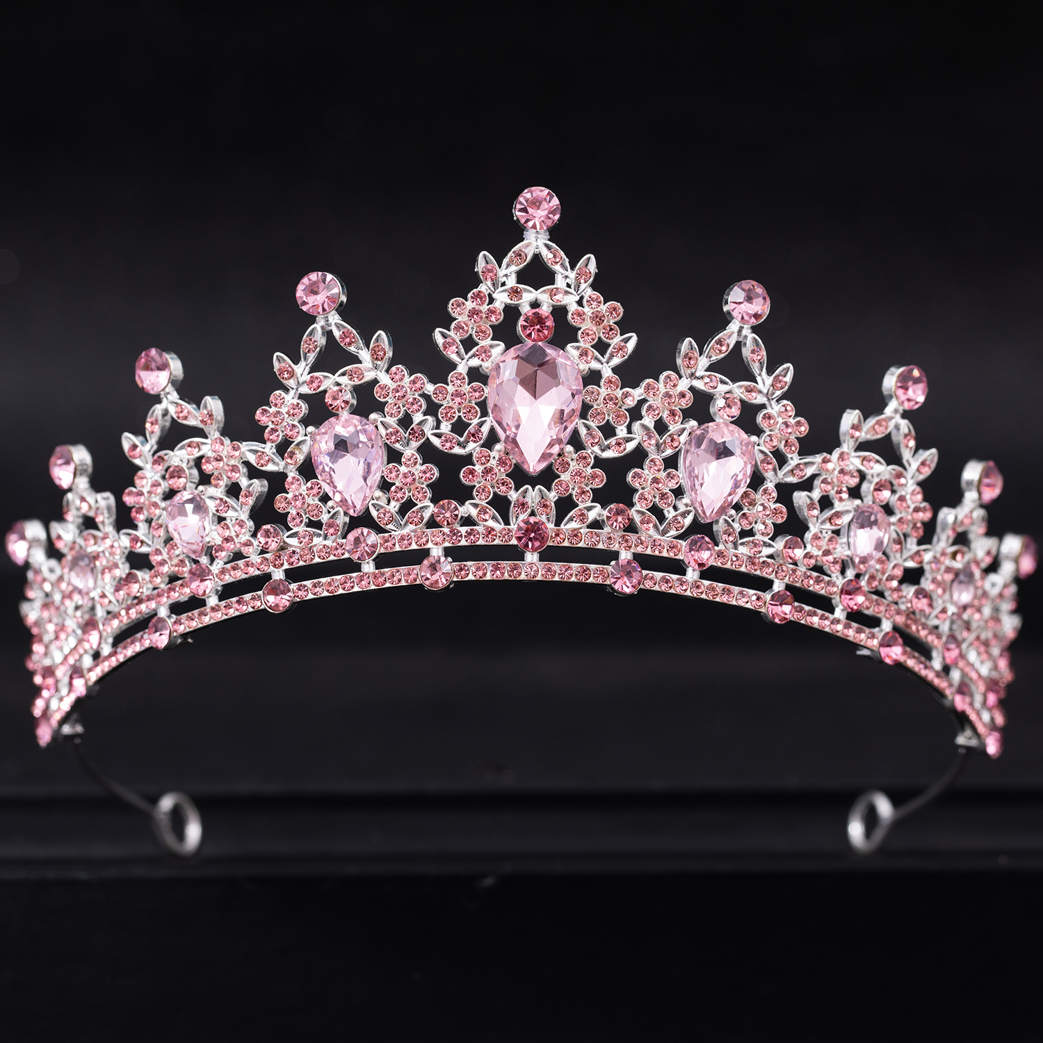 pink princess crown