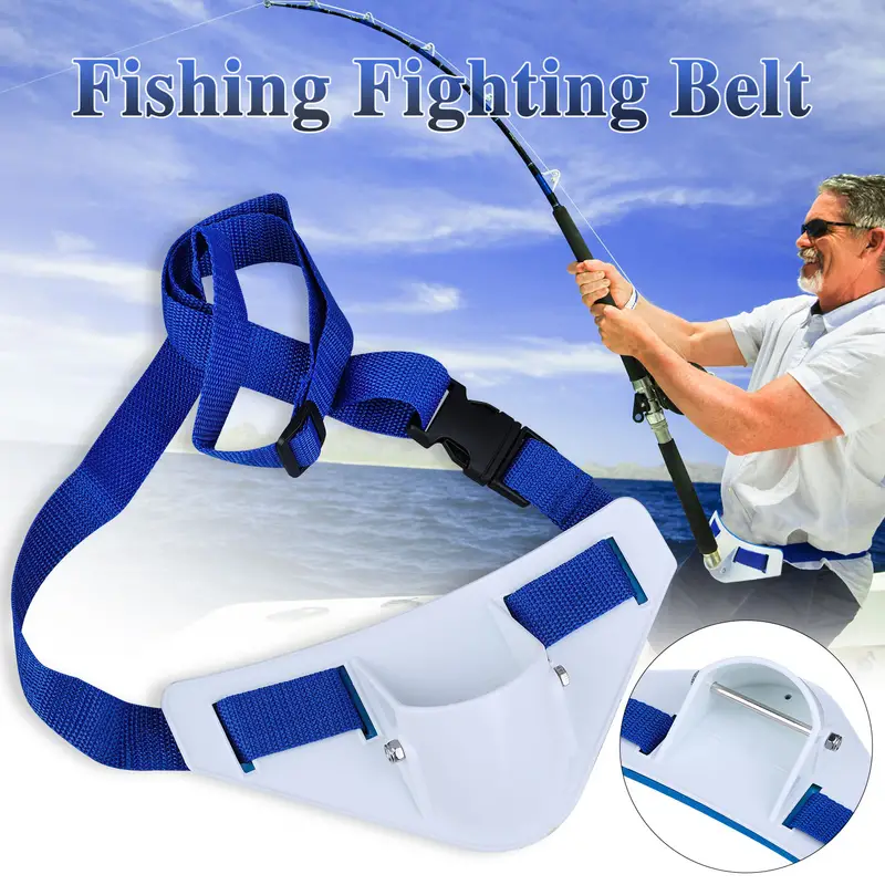 Sougayilang Adjustable Fishing Belt Comfortable Eva Padded - Temu