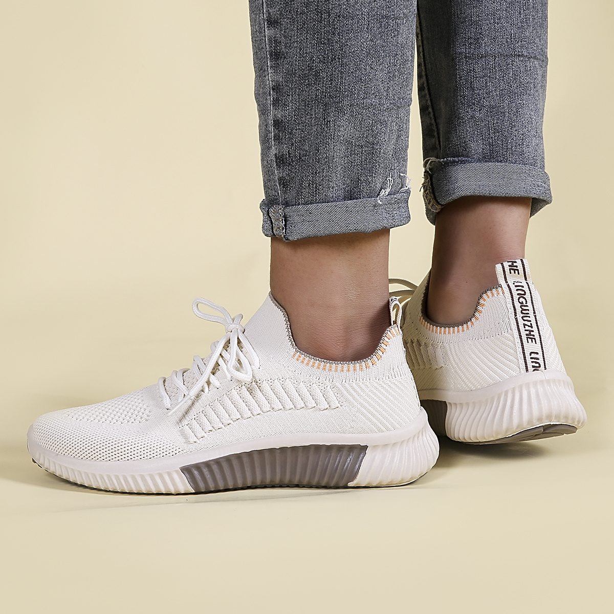 adidas, Shoes, Adidas Yeezy Boost 35 V2 Cream White Custom