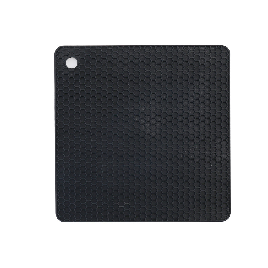 Silicone Pot Pad, Trivet Mat for Countertop, Heat Resistant, Square Table  Placement - Black, 1pc - Fry's Food Stores