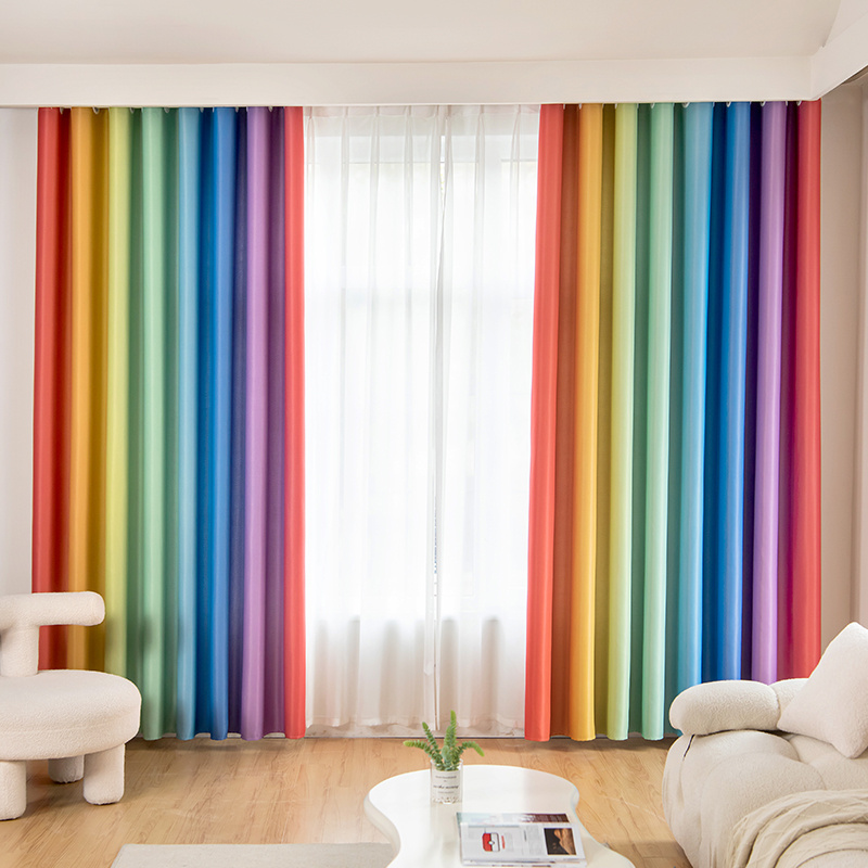 1pc Mode Bunte Gedruckte Vorhang, Fensterbehandlung Vorhang Für Studienraum  Küche Wohnzimmer Schlafsaal Schlafzimmer Zubehör Zimmer Dekor Home Decor -  Temu Germany