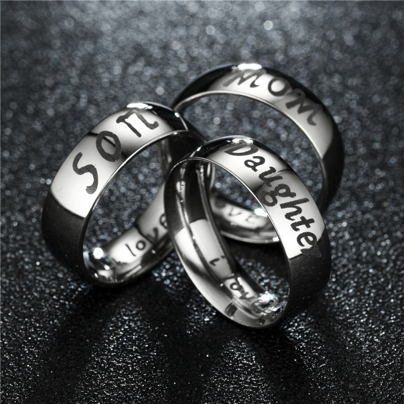 Father and son on sale matching rings