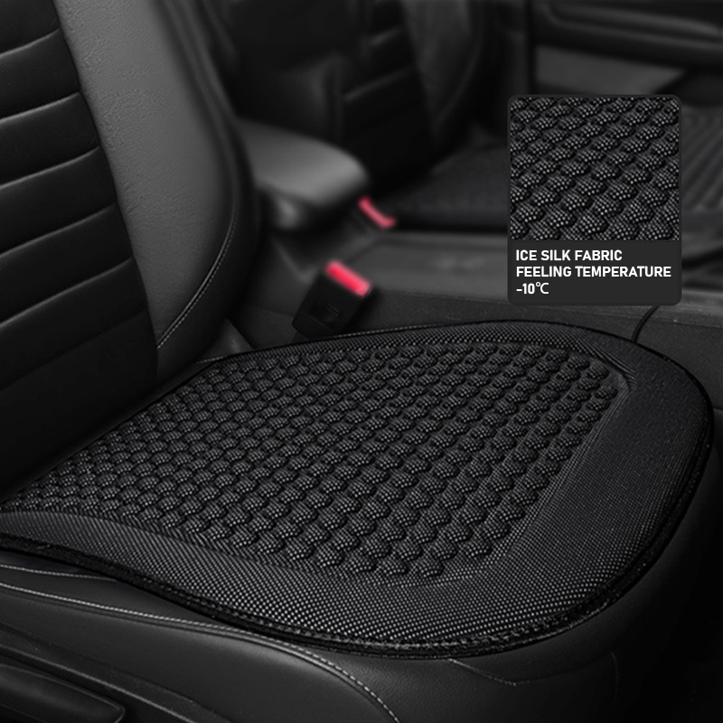 Stay Cool & Comfortable In Your Car - Summer Cooling Car Seat Cushion & Ice  Silk Seat Cover - Temu Netherlands