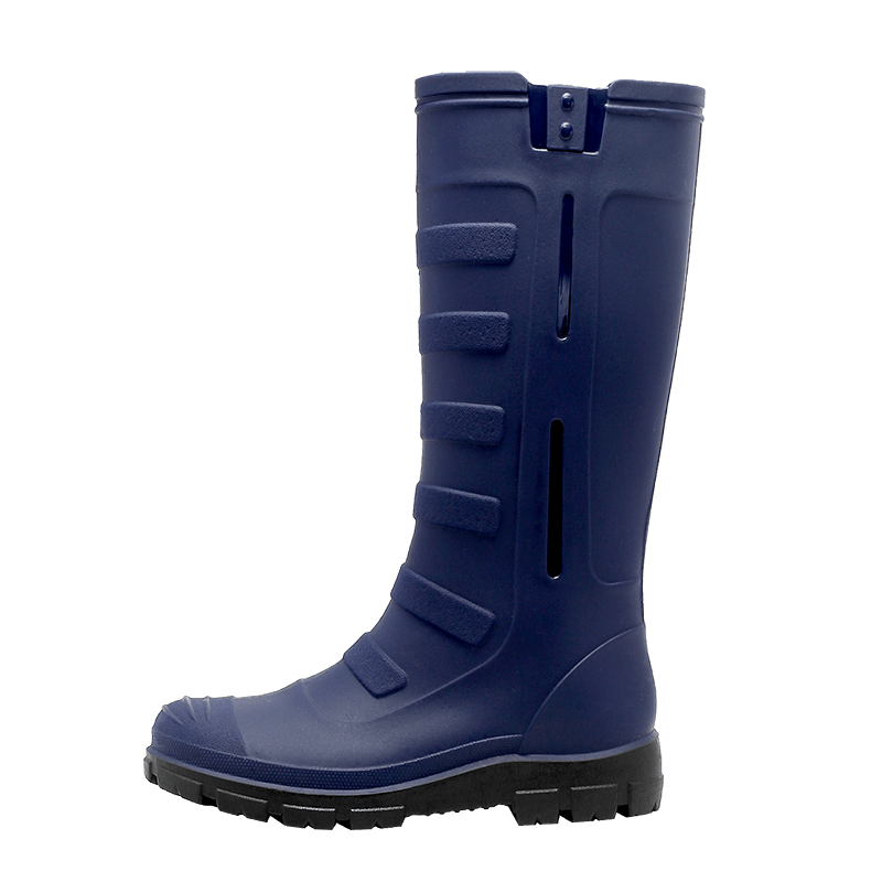 Women's Rubber Knee High Rain Boots Waterproof Outdoor Work Shoes