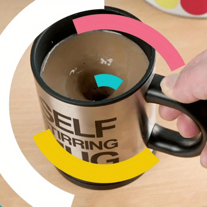 Self Stirring Mug Automatic Electric Lazy Automatic Coffee Mixing
