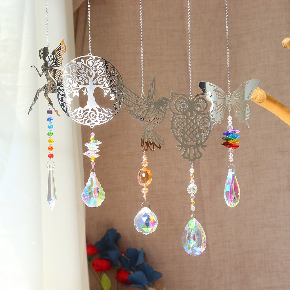 Suncatcher -Clear Crystal Rainbow Window Sun Catcher mobile colors