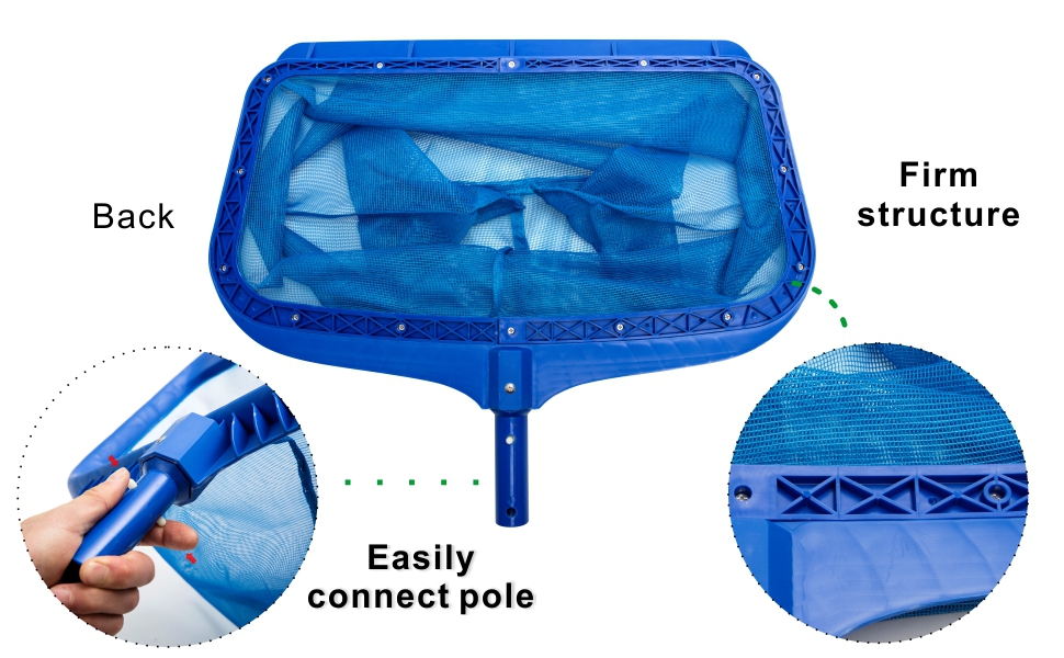 Pool Skimmer Mesh Net Leaf Rake Pool Replacement Cleaner - Temu Canada
