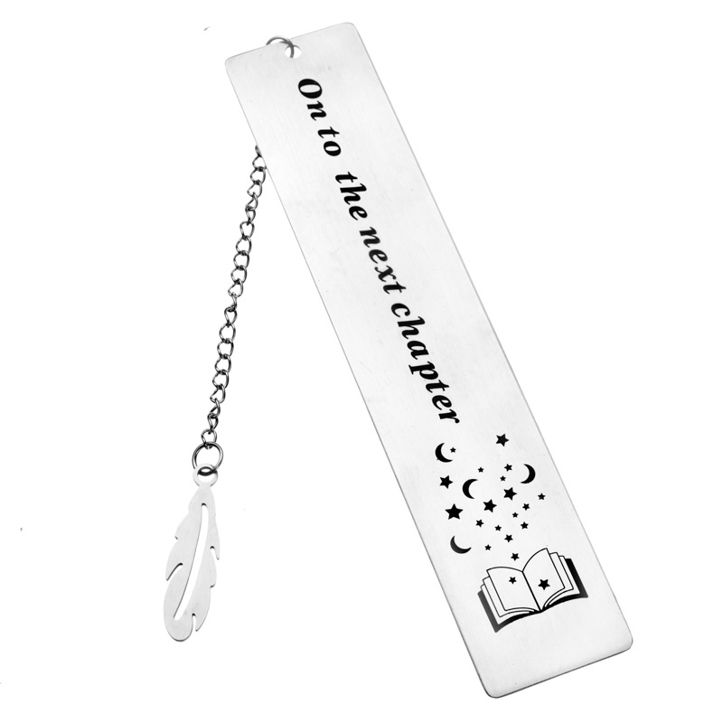 Inspirational Stainless Steel Bookmarks - Never Underestimate The