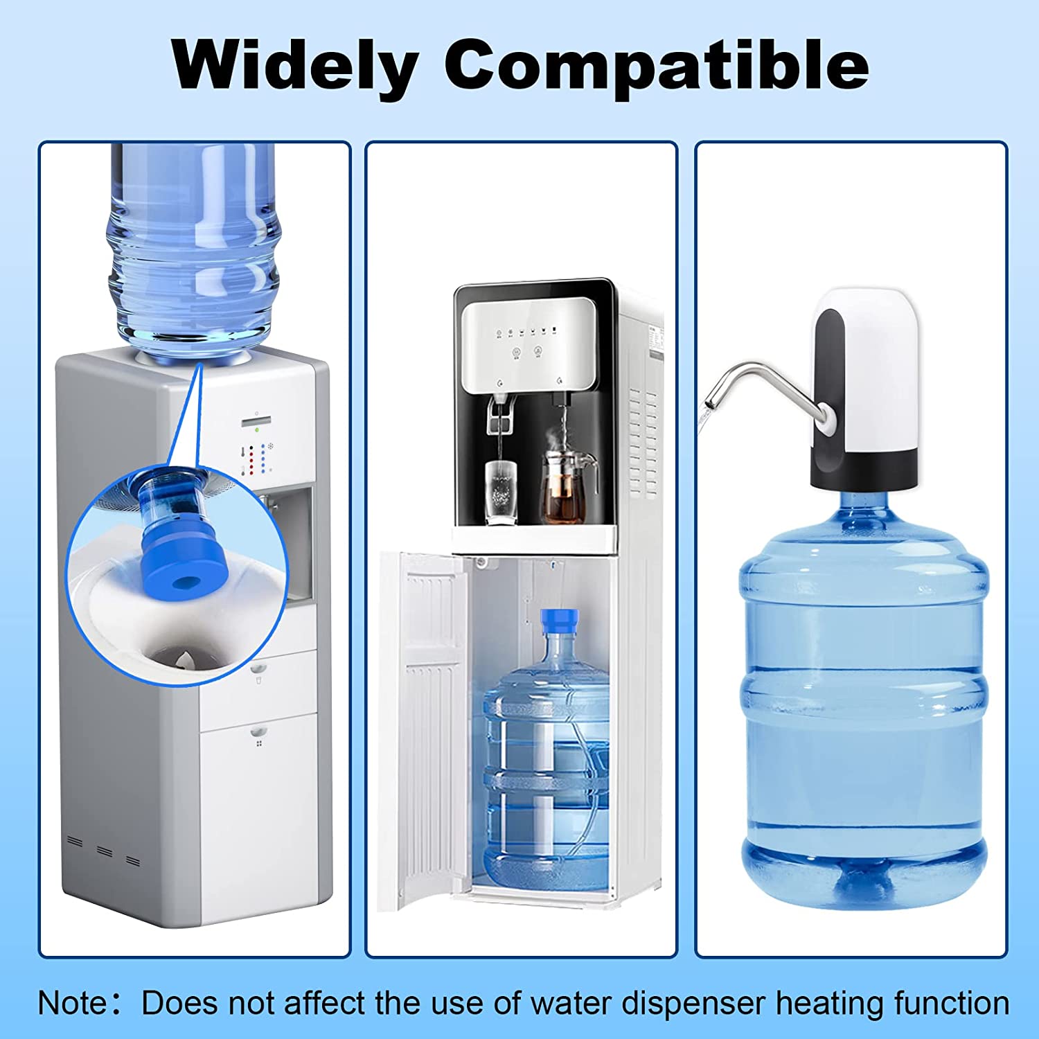 3 GAL Plastic Jug Water Dispenser With Lid – R & B Import