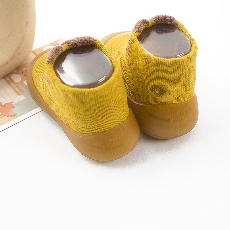 (Surface Pattern Random) Kids Toddler Shoes Cartoon Anti-collision Socks Shoes Soft Sole Newborn Home Shoes
