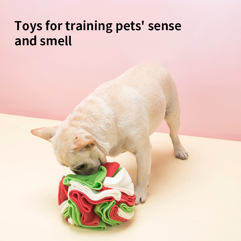 DuraPaw - Dog Snuffle Ball  Pet Sniffing Ball For Enrichment Training