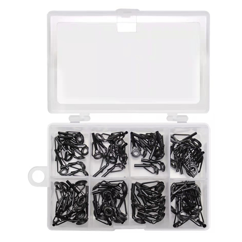 THKFISH Rod Tip Repair Kit with Glue Fishing Rod Repair Kit Pole Tip  Replacement Complete Supplies for Fishing Pole Top Eyelets 42PCS Tips,  6Sizes Black Large-42pcs – WoodArtSupply