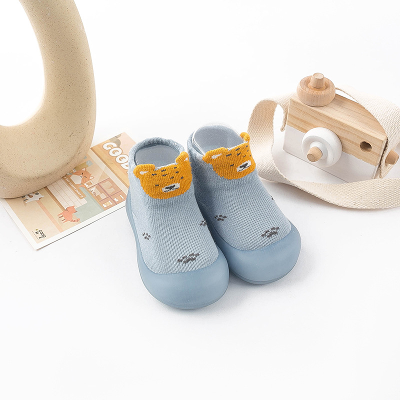 2023 New Baby Shoes and Socks Baby Cartoon Floor Sock Anti-skid