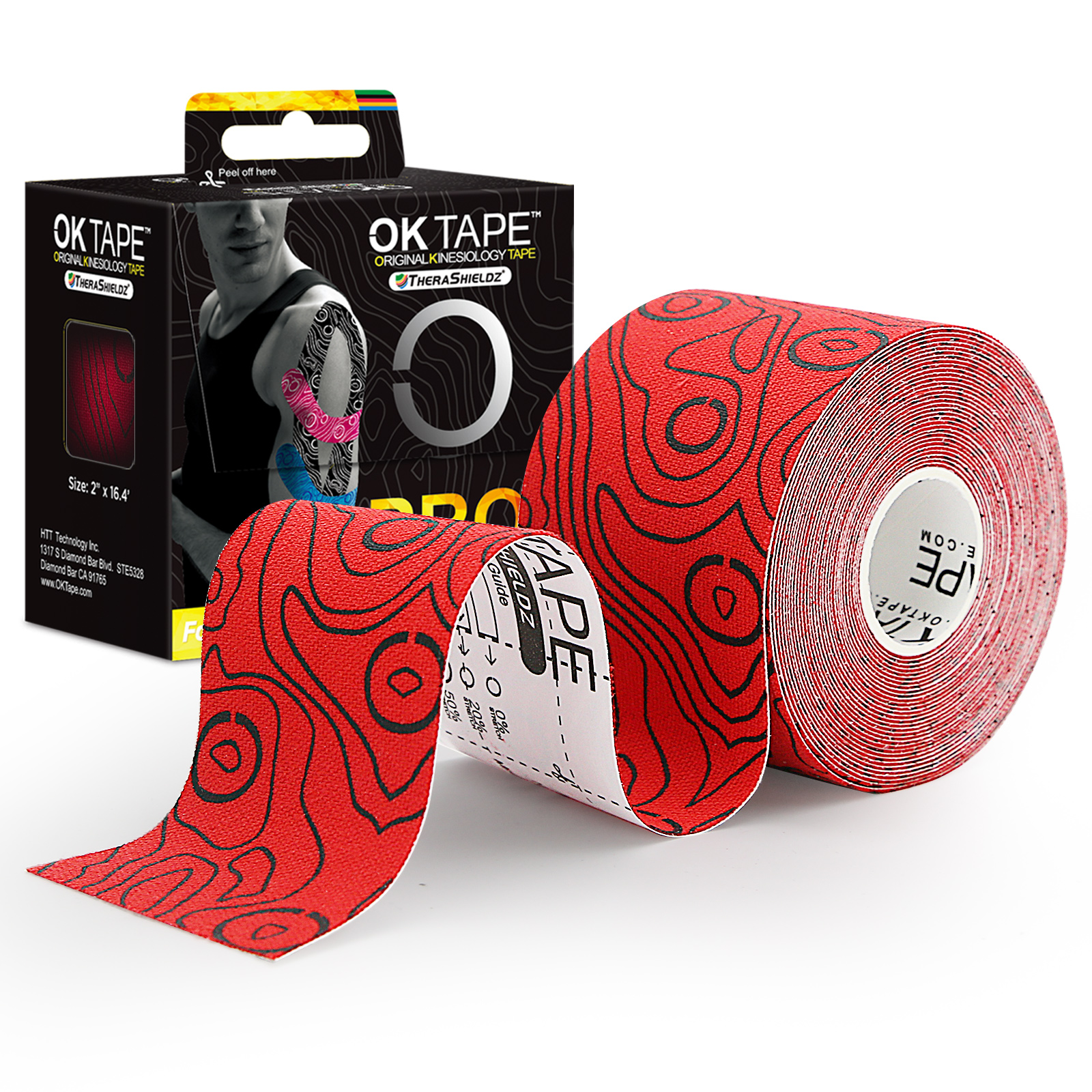 Waterproof Kinesiology Tape Muscle Support Fitness - Temu Canada