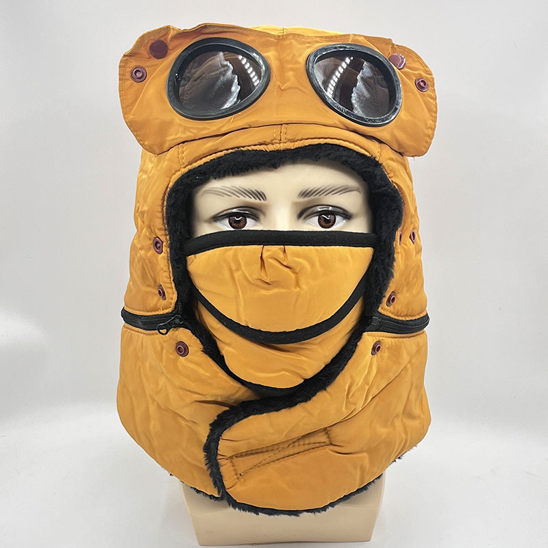 This All-In-One 'Winter Trapper Hat' Features A Mask, Scarf And Sunglasses