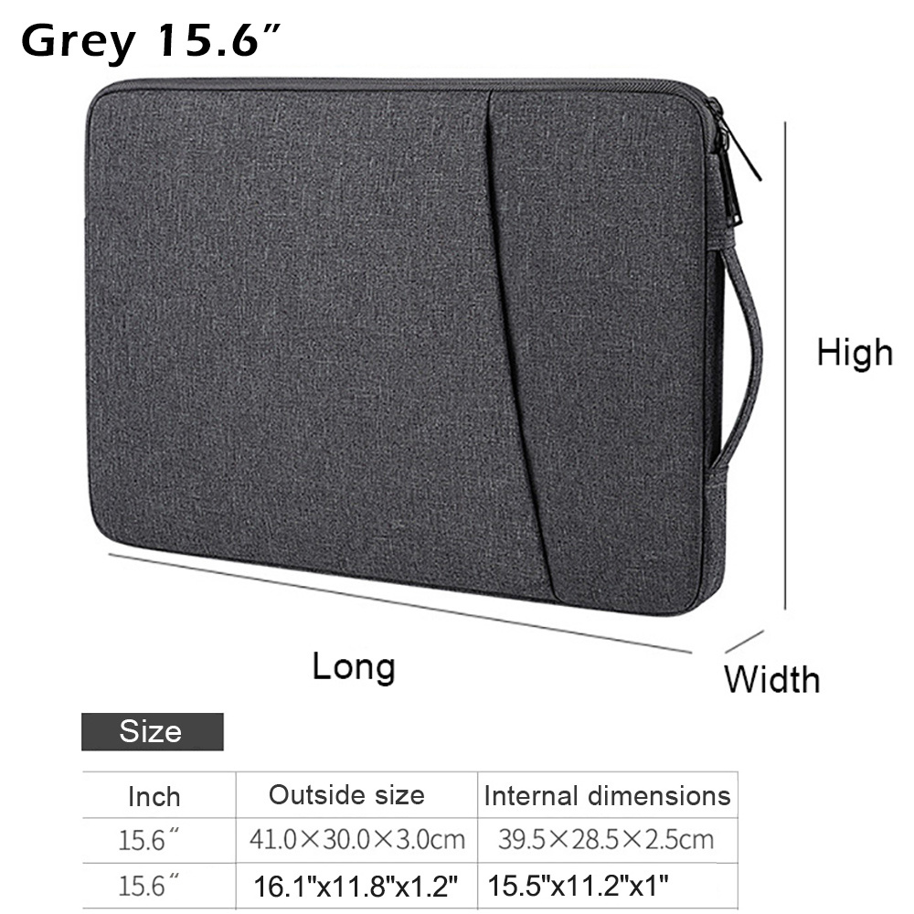 Laptop Sleeve Case for MacBook Air - 14 inch Surface Shockproof Vertical  Computer Cover Bag with Zipper Pocket Carrying Handle Waterproof for Apple  Mac Book Pro HP Dell Lenovo Asus Acer Chromebook : Electronics 