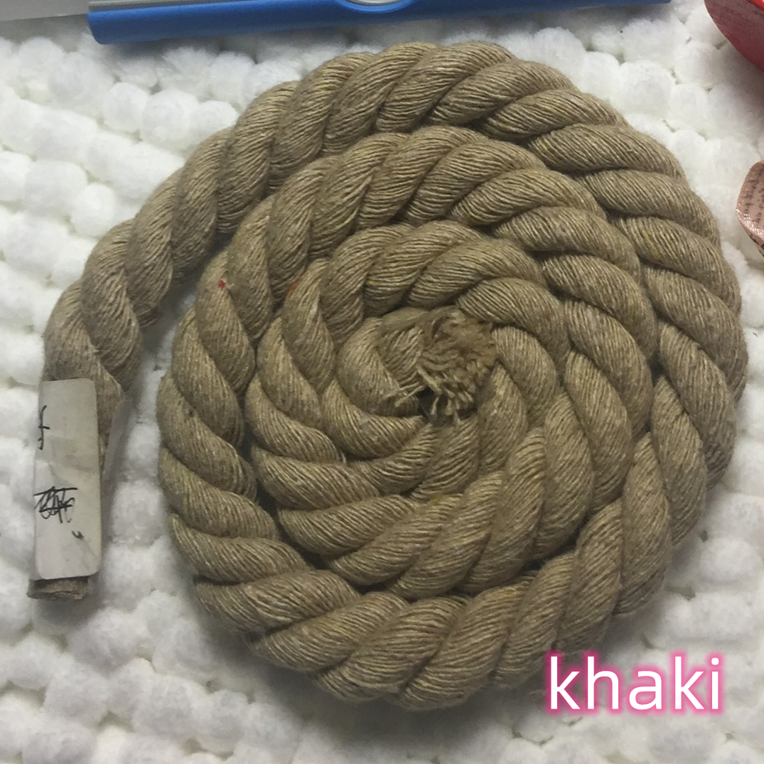 Natural Cotton Braided Rope Multipurpose Clothesline Diy - Temu