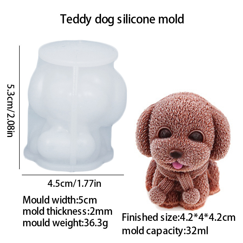 Cartoon Bear Ice Cube Trays Silicone Animal Mold Ice Cube - Temu