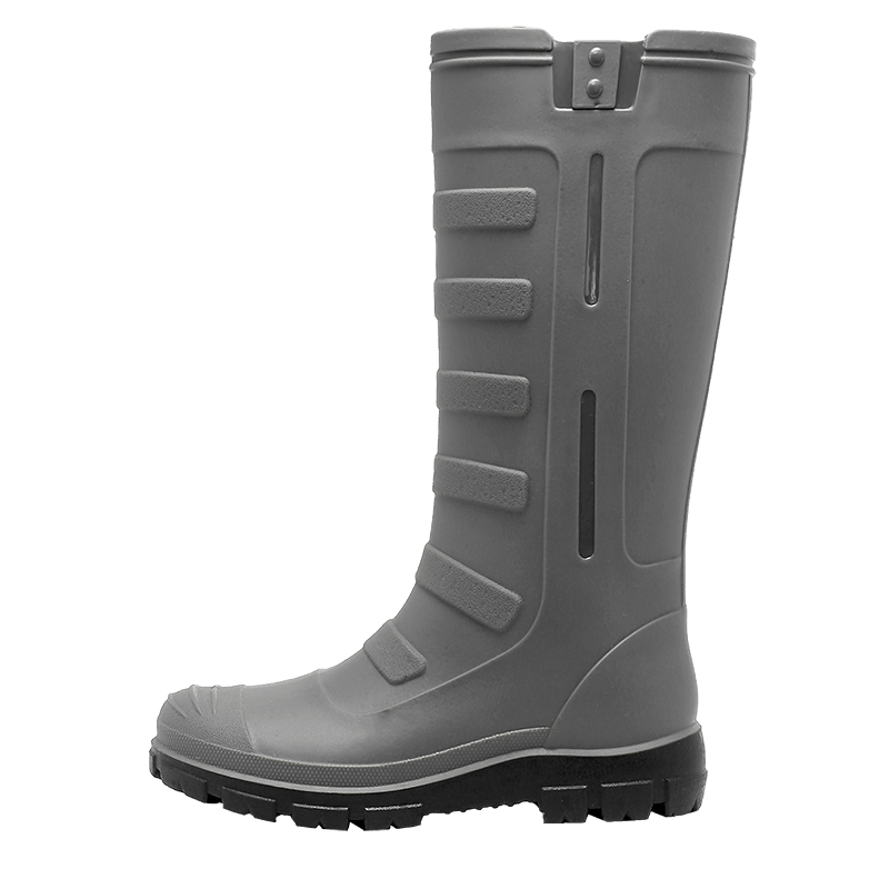Women's Rubber Knee High Rain Boots Waterproof Outdoor Work Shoes