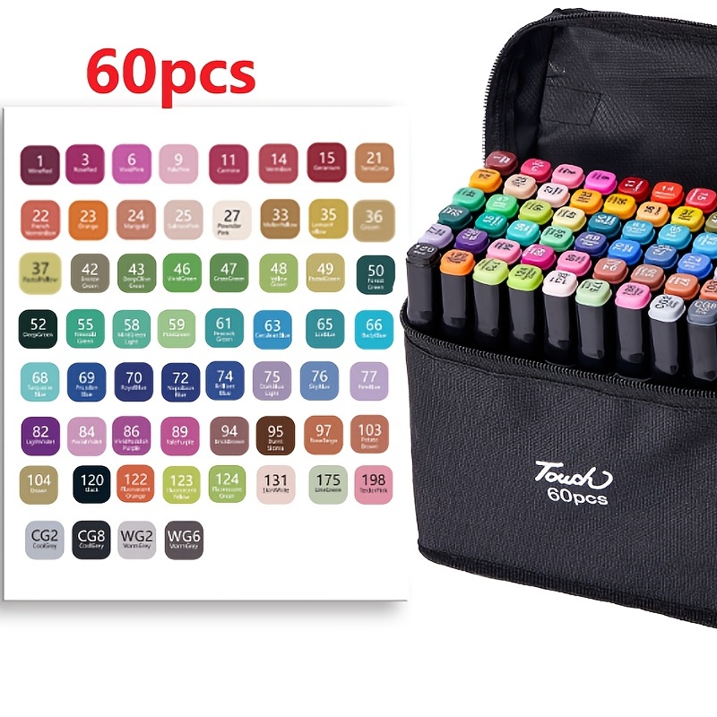 Markers For Adult Coloring Book 24/12 Colors Art Markers Set