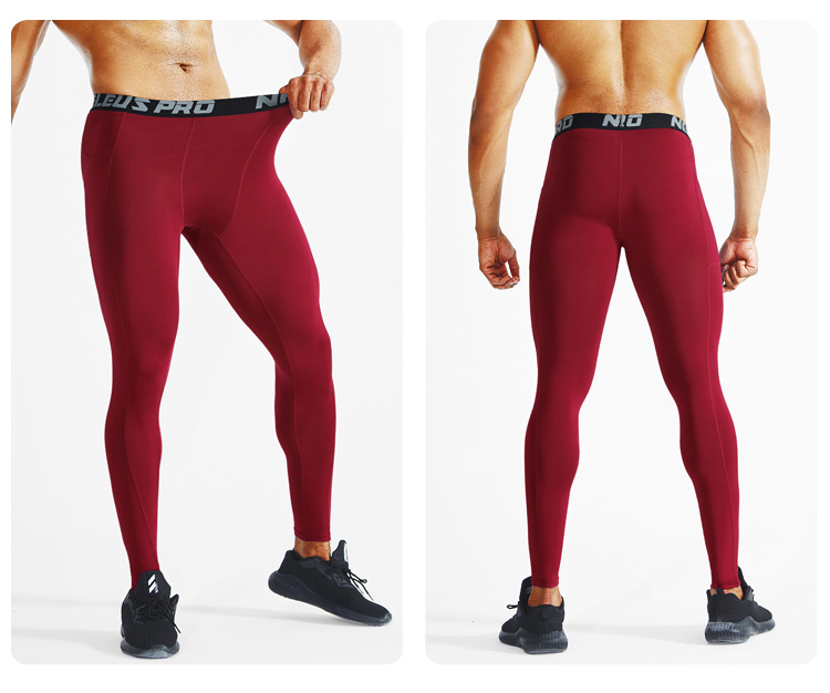 Men Compression Leggings Basketball Tights Gym Fitness Clothing Sports Wear  For Man Running Pants Soccer Training Leggins Hombre From Alexandr, $35.29