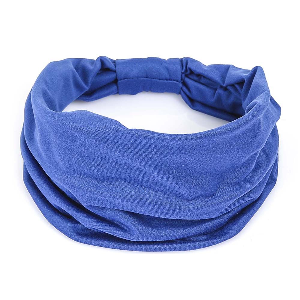 Wide Headbands For Women Non Slip Soft Elastic Hair Bands Yoga Running  Sports Workout Gym Head Wraps Knotted Cotton Cloth African Turbans Bandana  - Sports & Outdoors - Temu