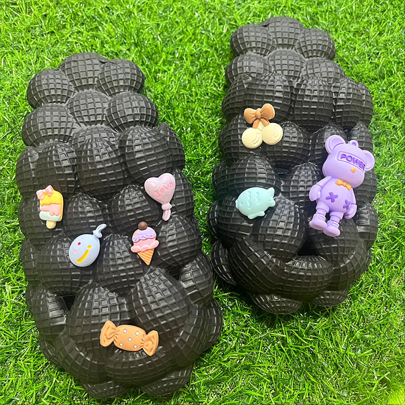 Shoes, Kaws Style Mixed Croc Charms