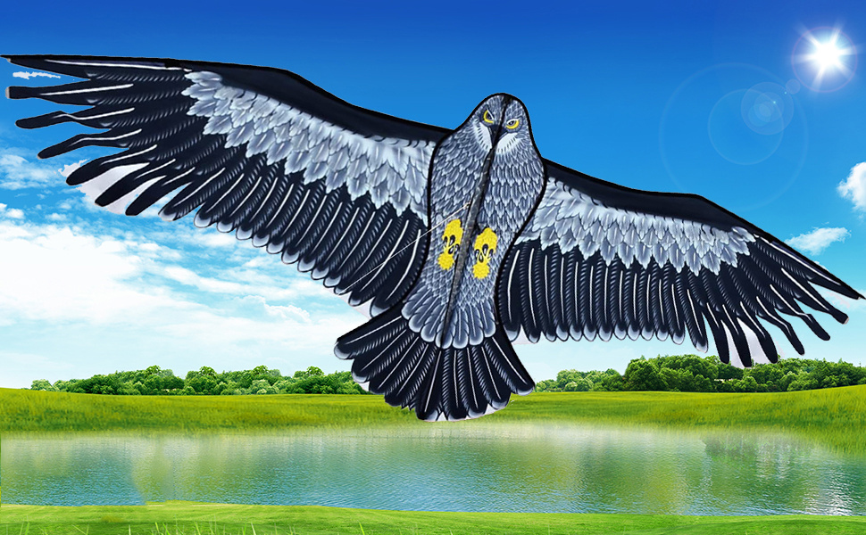 185cm Eagle Kite With Handle Line Perfect For Outdoor Fun And
