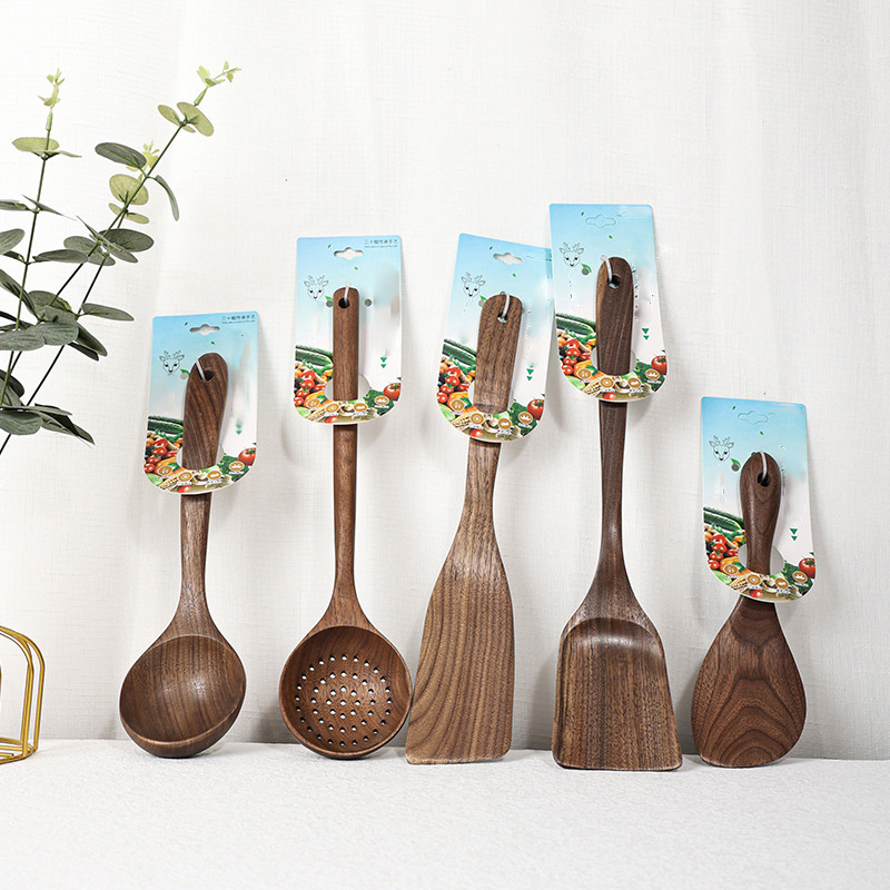 Walnut Spoon & Spatula Set