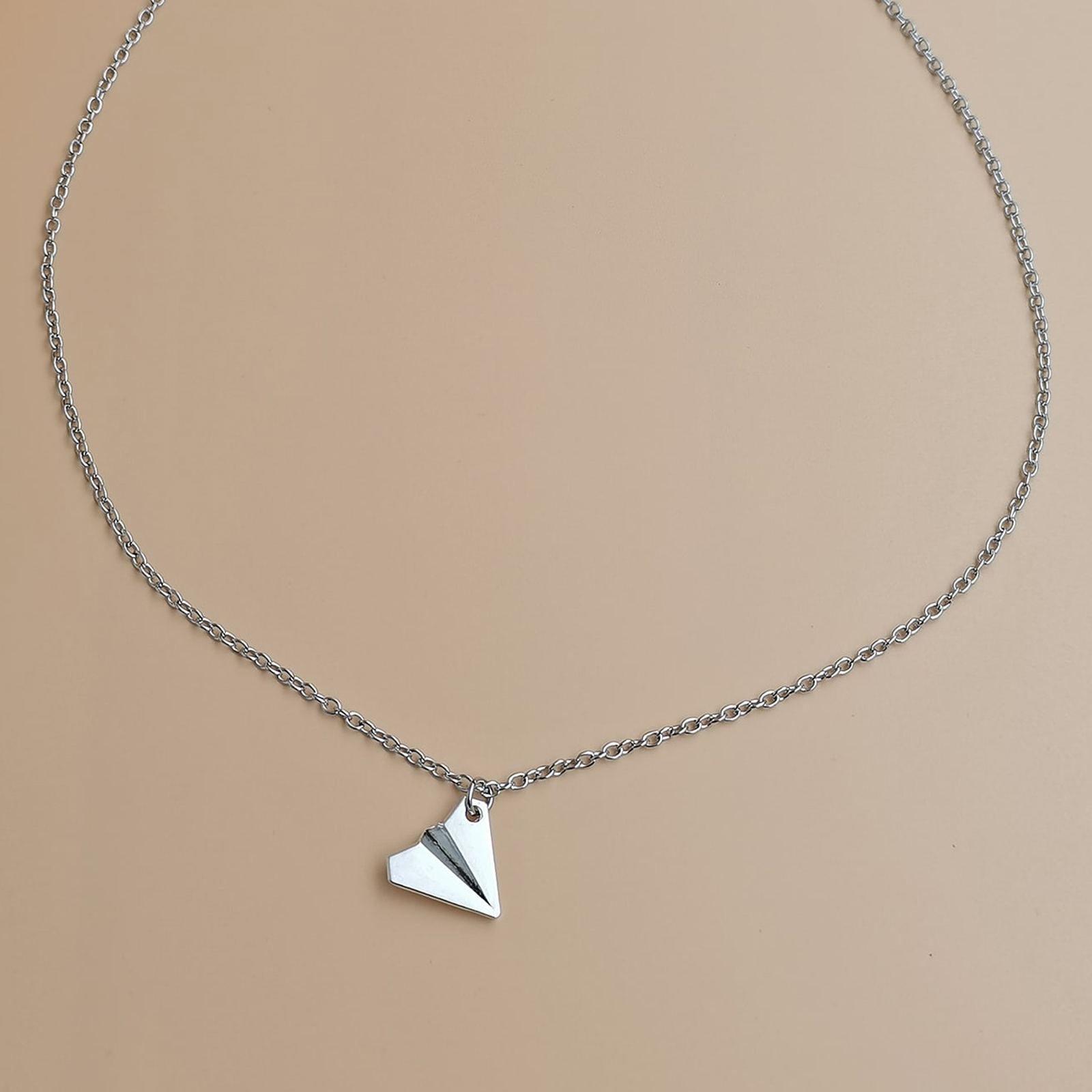 Paper Airplane Gold Necklace - Womens Fashion Jewelry – Lil Pepper