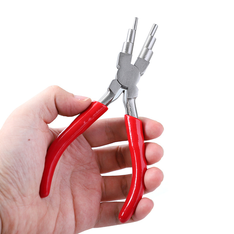 Pliers Jewelry Flat Jaw Making Nose Plier Nylon Craft Tool Tools Ring  Bending Carbon Steel Projects Tip Needle Narrow