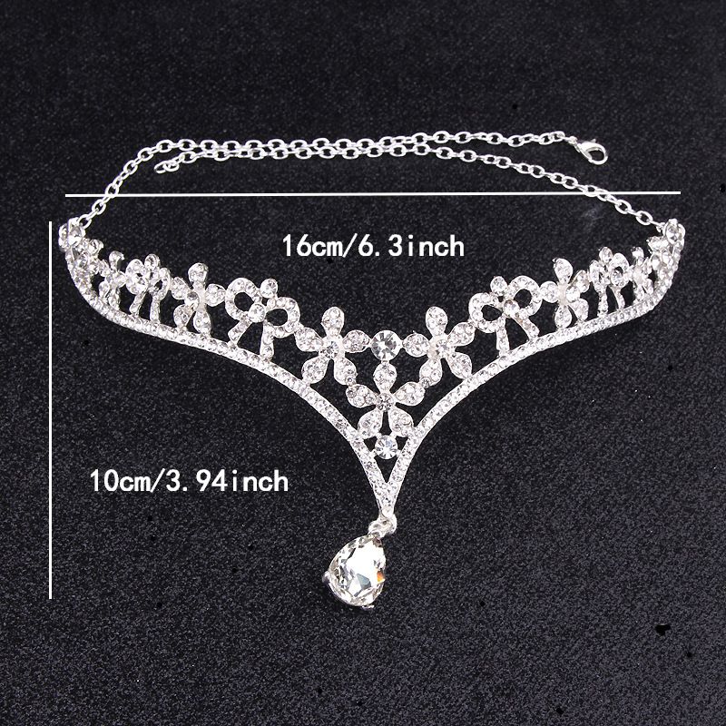 Bridal Forehead Jewelry Rhinestone Crown Hairband Headband Party Favor  Decorations Tiara Wedding Cosplay Costumes Hair Accessories - Clothing,  Shoes & Jewelry - Temu