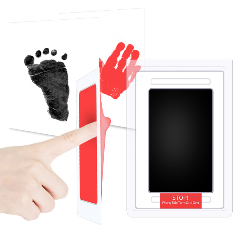 Baby Care Non toxic Baby Handprint Footprint Imprint Kit - Temu Italy