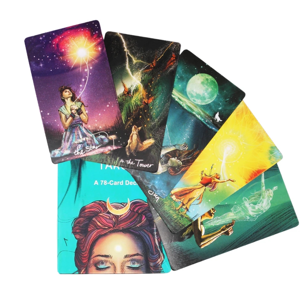 12style 78 Cards Tarot Oracle Cards Girls' Fortune telling - Temu