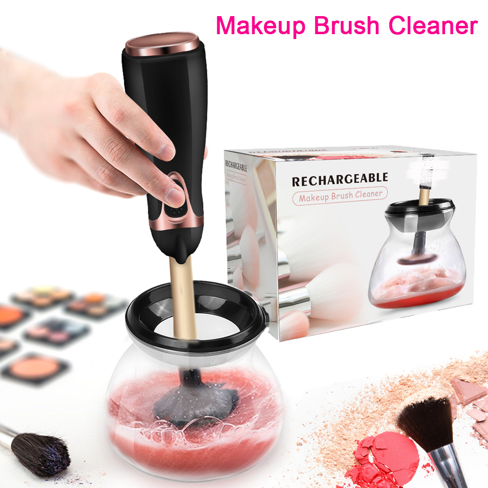 Rechargeable Makeup Brush Cleaner Dryer Automatic Brush Cleaner