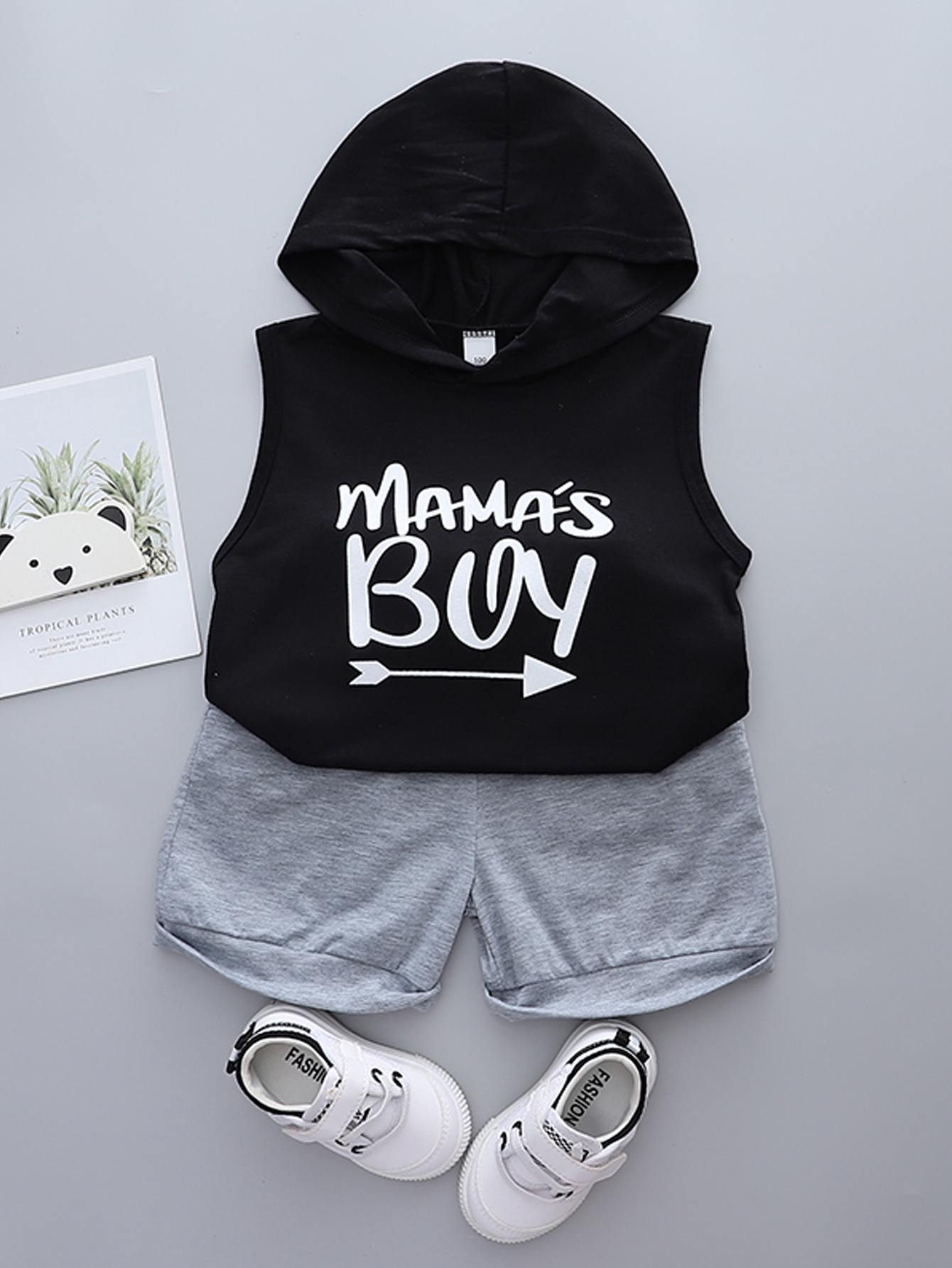 Gilet Sans Manches Bébé Hiver - Capuche - Nylon Doux - Unisexe 3-15 Ans - 10
