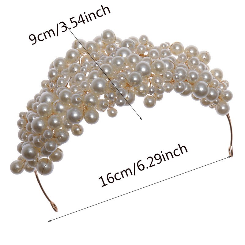 MUNSKT 6PCS Flower Crown Elastic Headbands For Women Girls, Multicolour