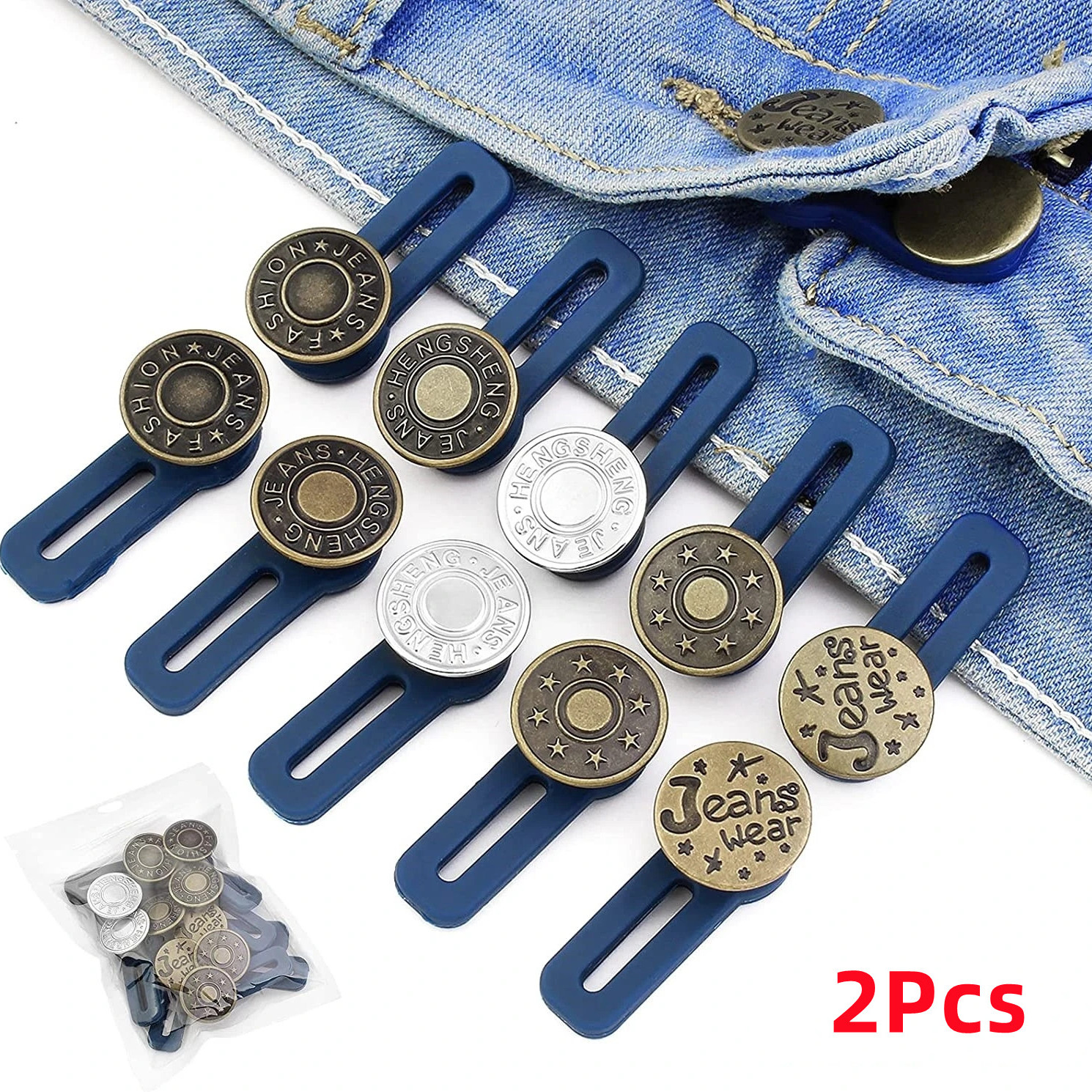 5pcs Adjustable Buttons Miracle Buttons Pants Extension Pants Buttons  Maternity Clothes Accessories Pants Button Extender High Quality  Fruugo IN