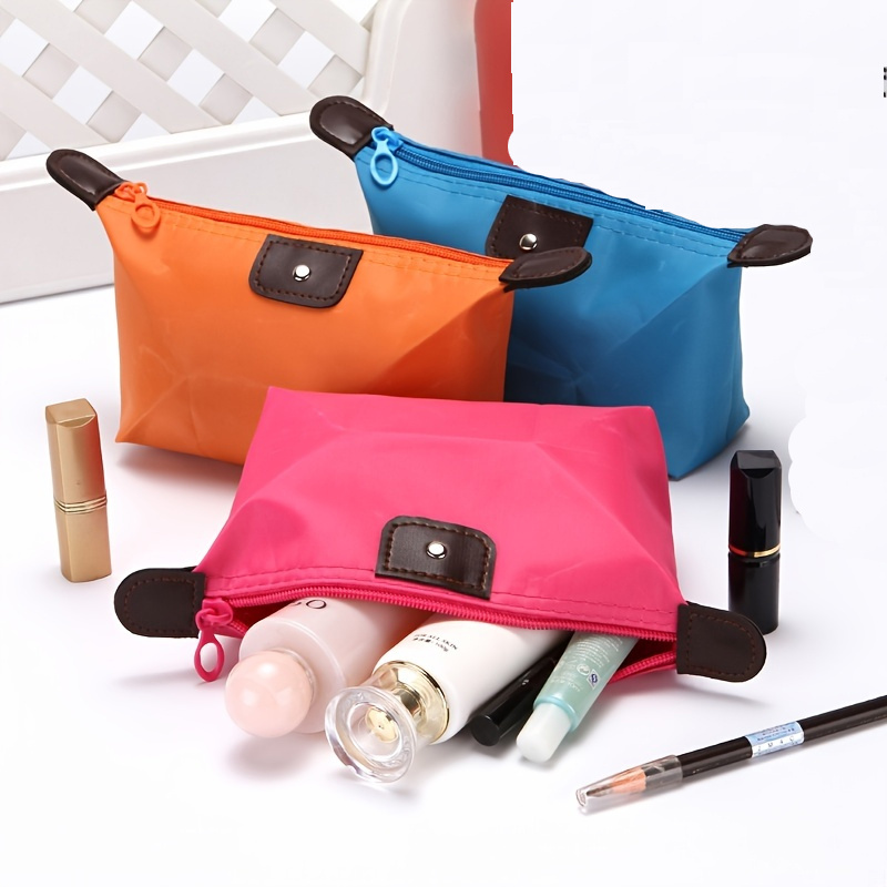 2022 Candy Color Women Portable Cosmetic Bag Organizer Travel Pink Small  Makeup Bag Colorful Mini Pouch Laser Cute Toiletry Bag in 2023