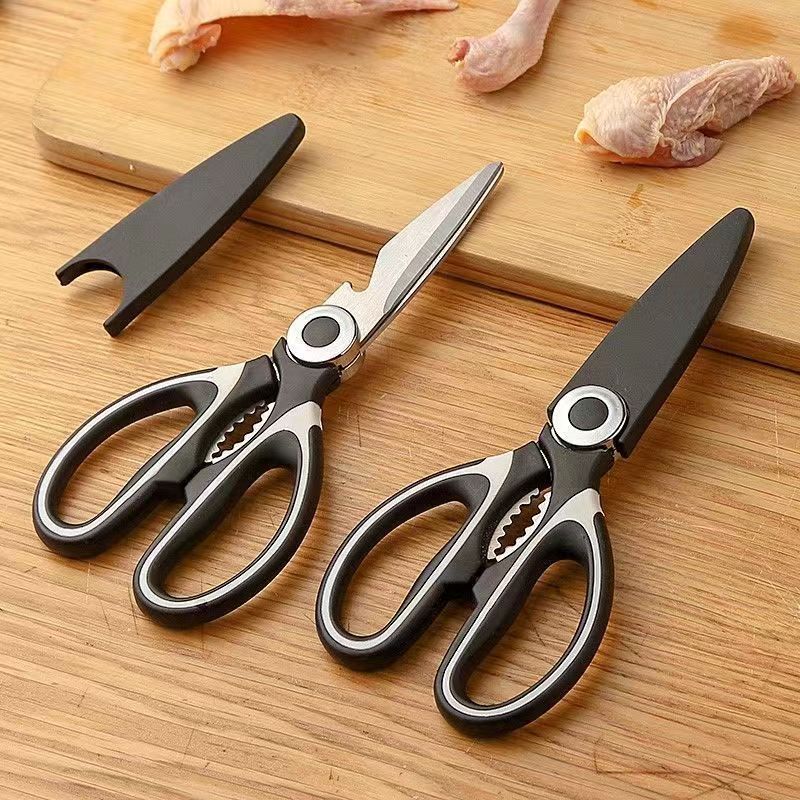 1pc Stainless Steel Multifunctional Scissors Food Scissors Kitchen