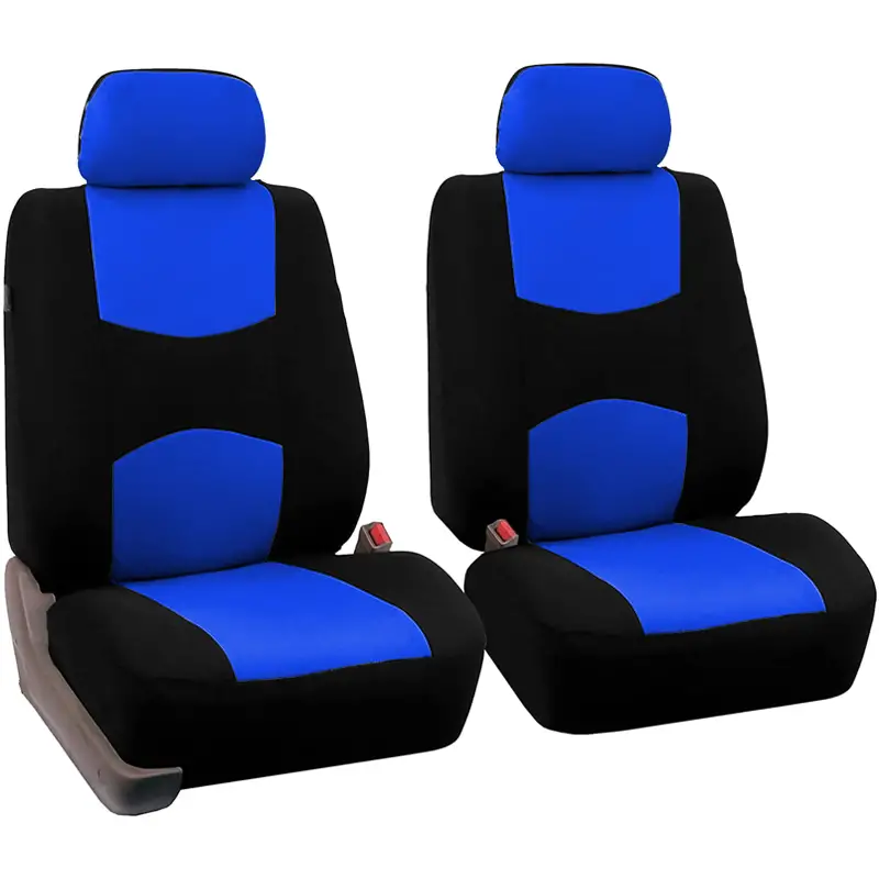 Car Seat Covers Polyester Purple Gray Black Tan Blue - Temu