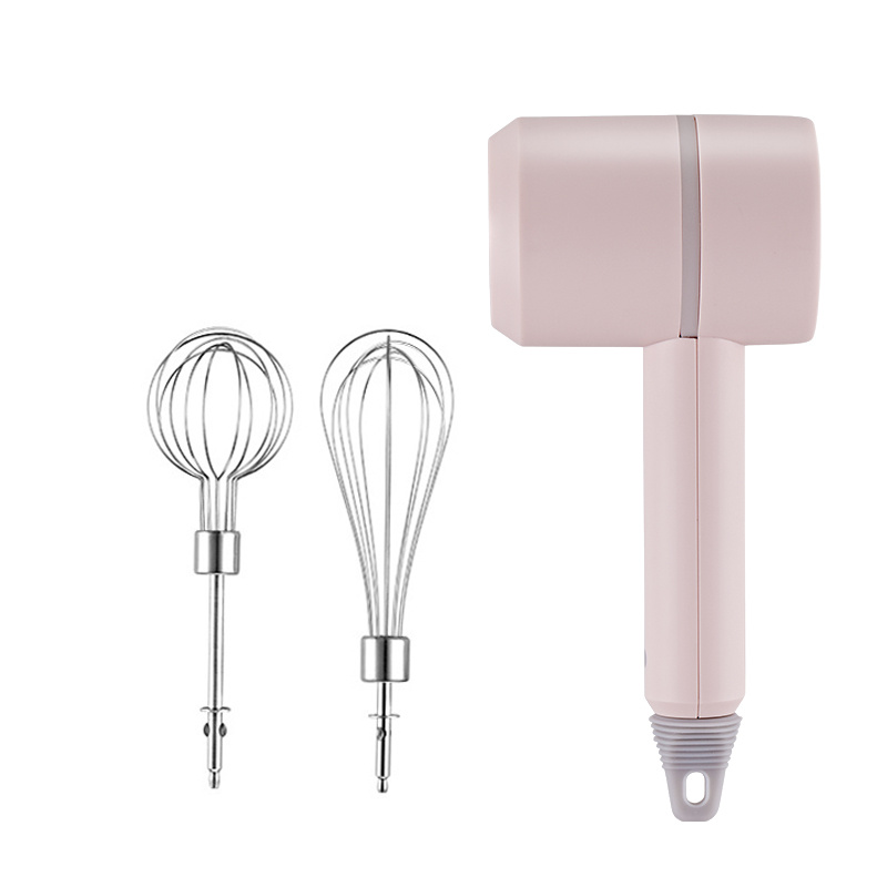 4 Colors Mini Electric Hand-Held Whisk Mixer,Portable Electric Egg