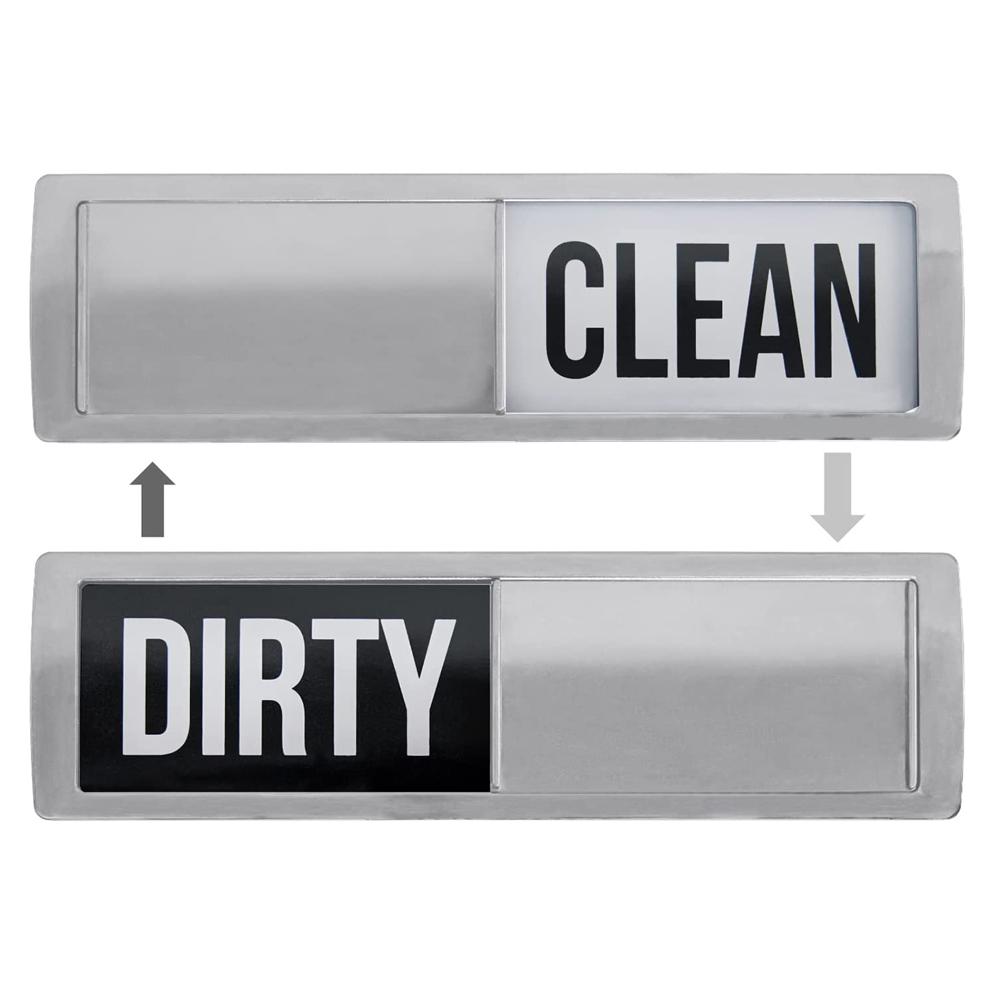 Dirty Clean Dishwasher Magnet Rectangle Magnet Dirty / Clean Dishwasher  Rectangle Magnet