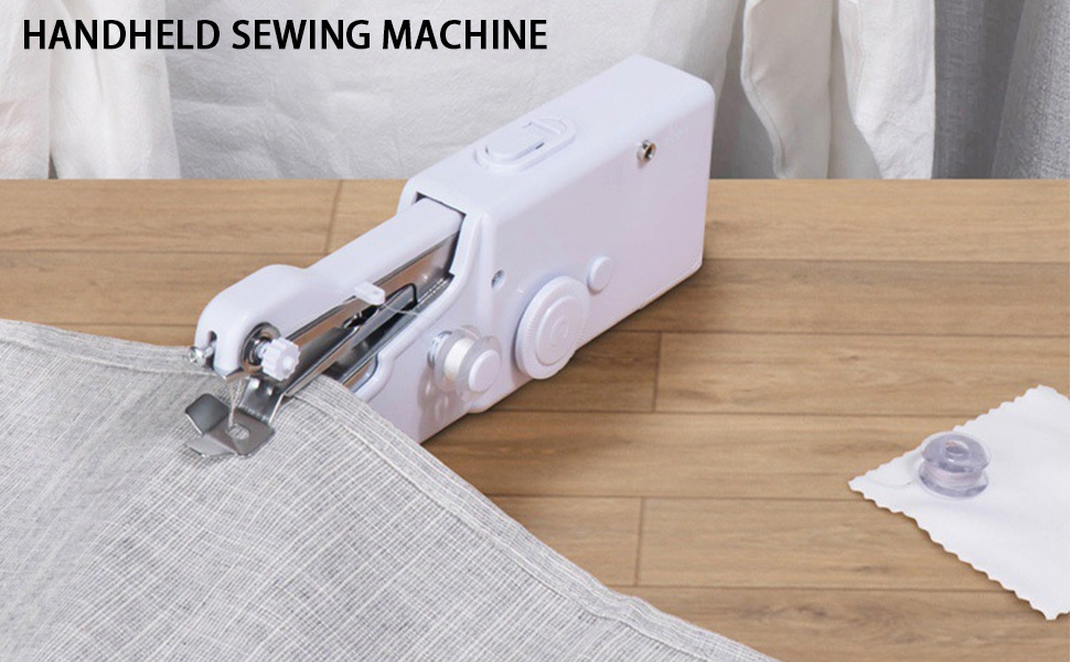 Hand Sewing Machine Portable, Hand Held Sewing Machine Portable, Easy To  Use And Fast Stitching, Sewing Machine For Beginners Suitable For Clothing
