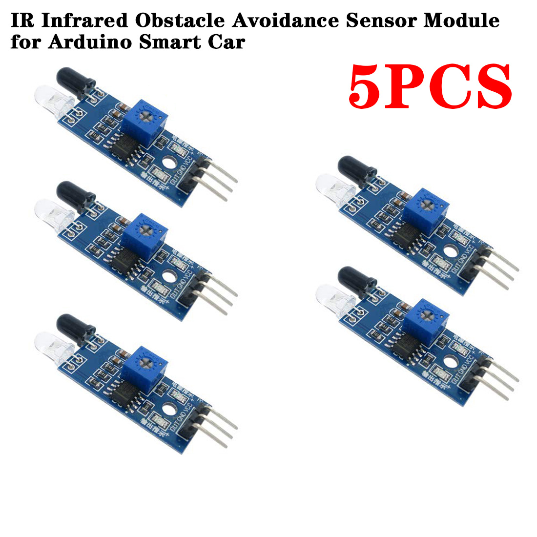 Infrared Obstacle Avoidance Ir Sensor Module (active Low)