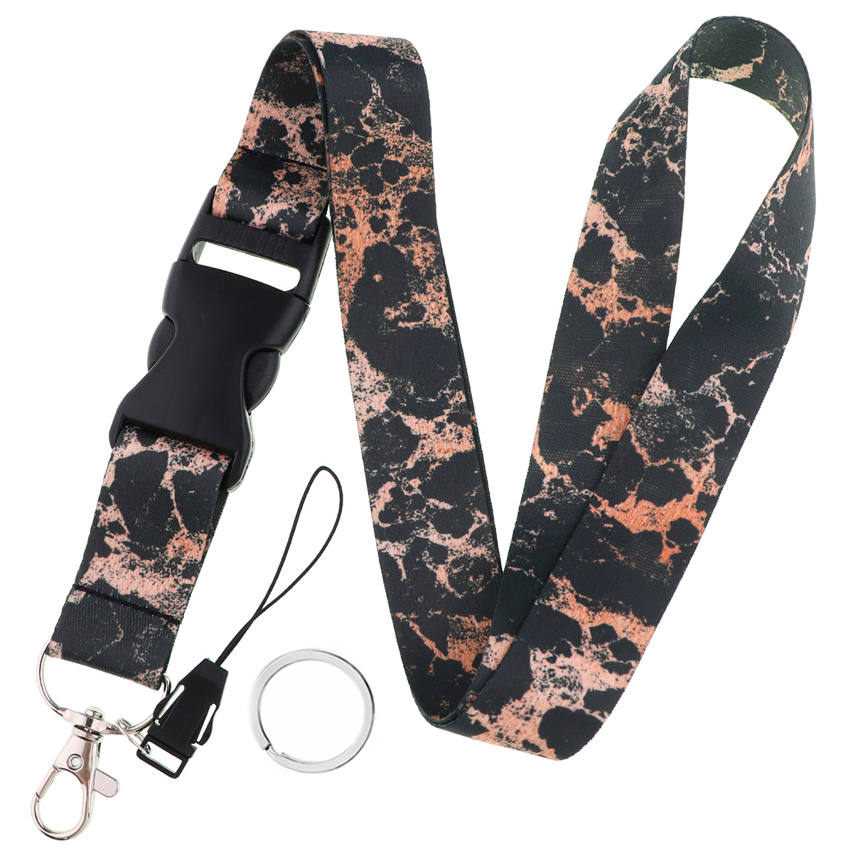 Pink Camo, Neck Lanyard for Keys