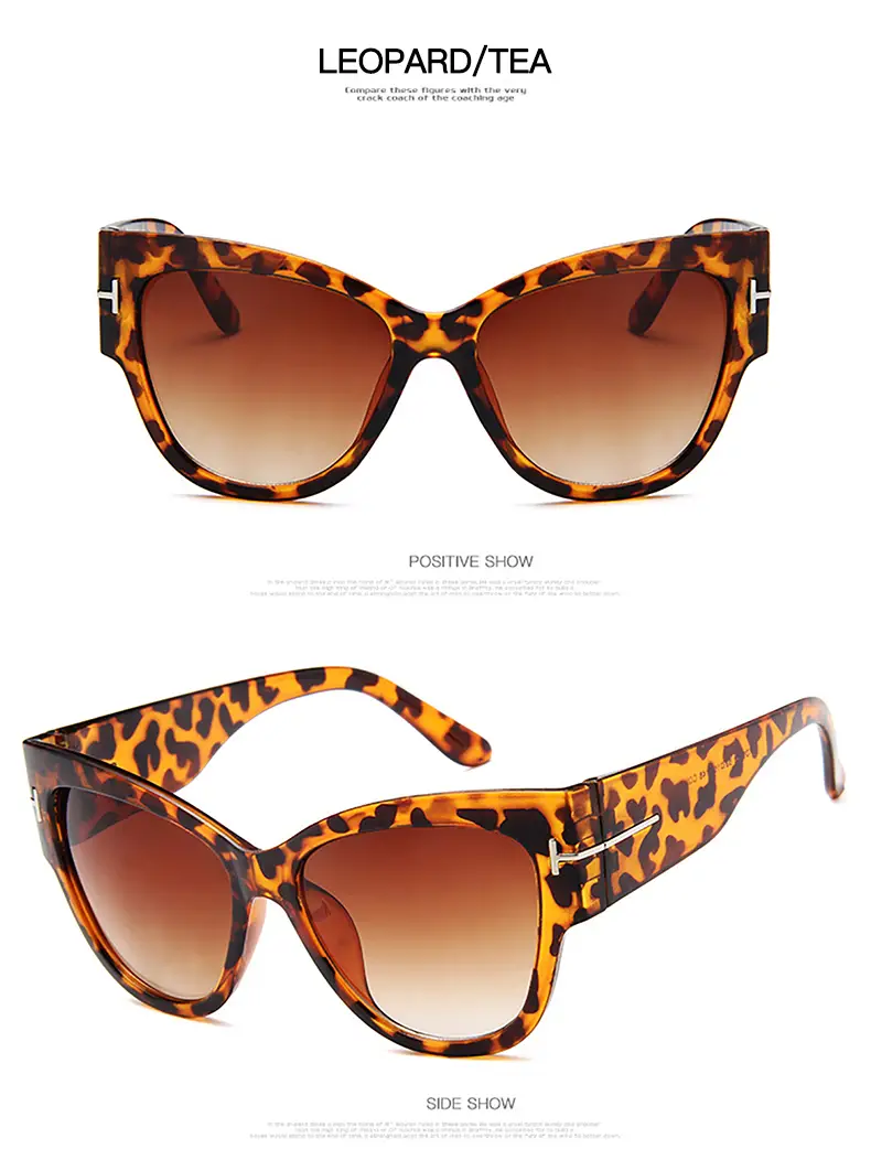 retro cat eye sunglasses outdoor driving sunshade decoration oversize glasses details 11