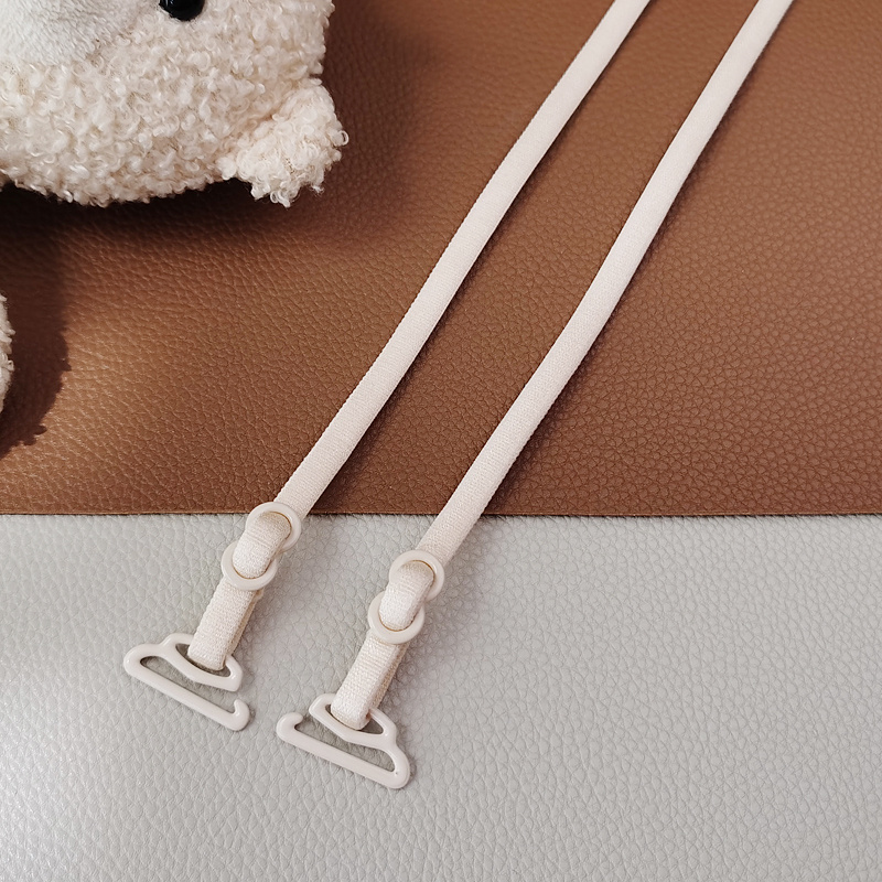 Seamless Invisible Bra Straps - Non-Slip, Adjustable Elastic Shoulder Bands for Women's Lingerie & Underwear, Transparent, Sexy, Replace